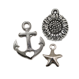 Dijes de fundicion para bijouterie y artesanias por mayor │ Portal Mayorista