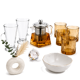 Productos de vidrio por mayor | Portal Mayorista