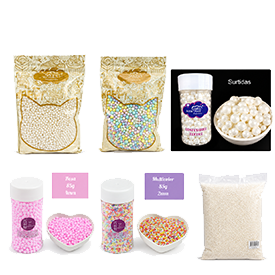 Sprinkles, granas y perlas comestibles | Portal Mayorista
