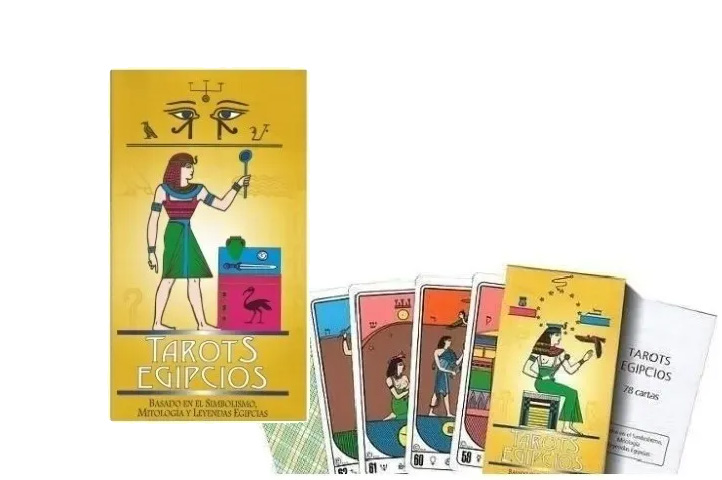 AROMATERAPIA: MAZO CARTAS TAROT EGIPCIO (PS)