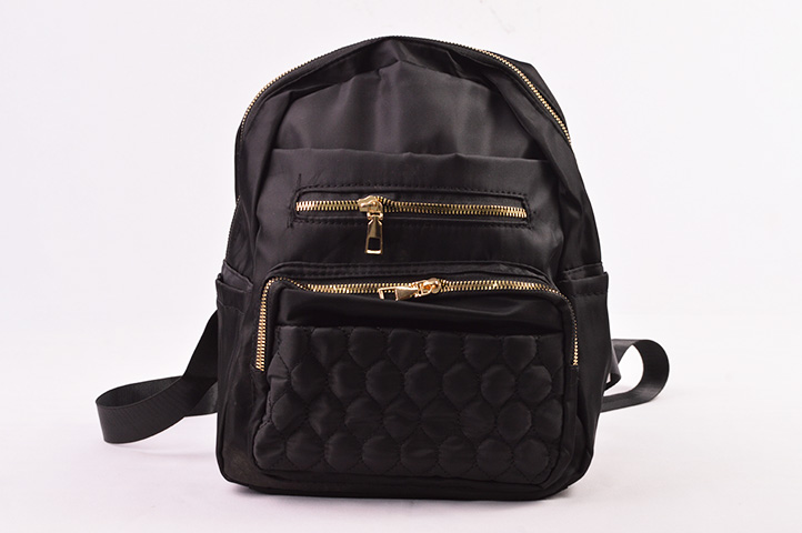 Mochilas adulto: MOCHILA DE MUJER CIERRE DORADO D-10 (CLE)