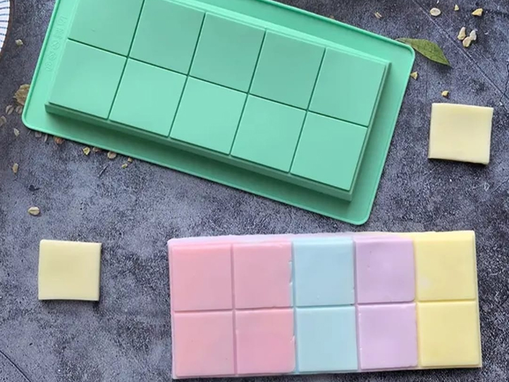 Molde Para Tableta De Chocolate Y Chocolatines De Silicona