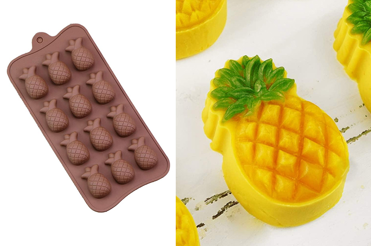 3 Moldes De Silicona Para Chocolate - Sin BPA, Aptos Para Horno Y Freezer (6/10/12 Cavidades)