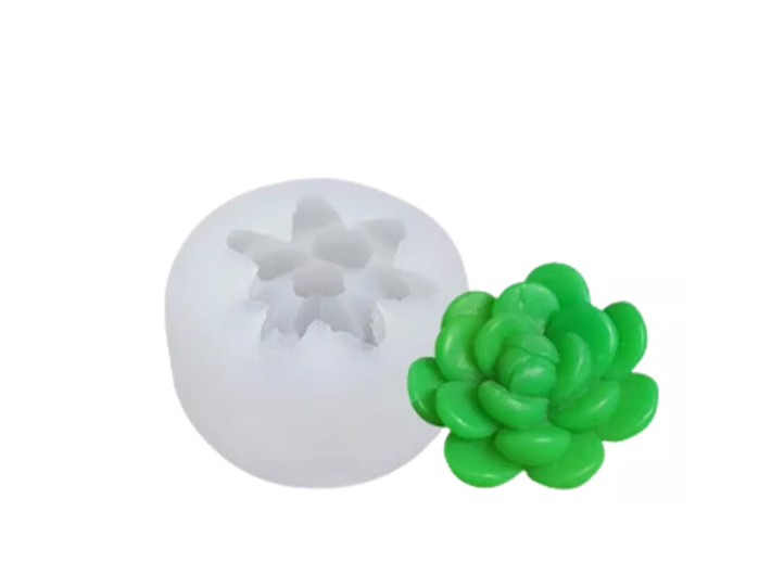 Molde Portavelas De Cactus, Maceta De Plantas Suculentas 3D, Molde De Silicona Para Fabricación De Velas, Moldes De Resina Diy, Molde De Yeso - España