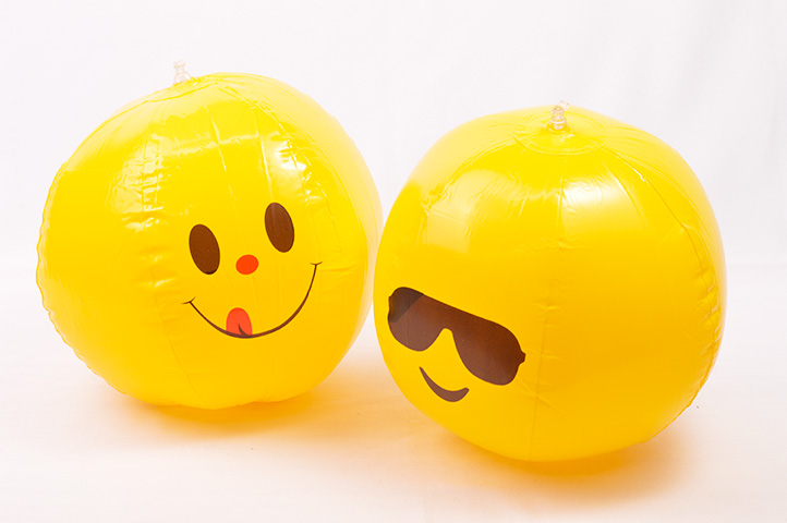 pelotas playeras inflables