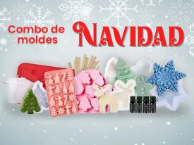 Combo de moldes navideños