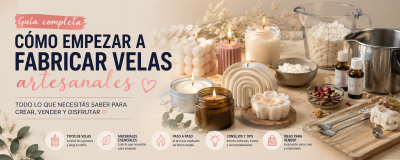 Guia para comenzar a emprender y fabricar velas en casa