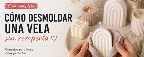 Cómo desmoldar una vela sin romperla: consejos para lograr velas perfectas